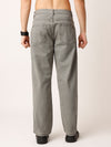 Grey Straight Fit Jeans