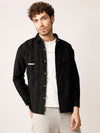 Black Cordruoy Shacket