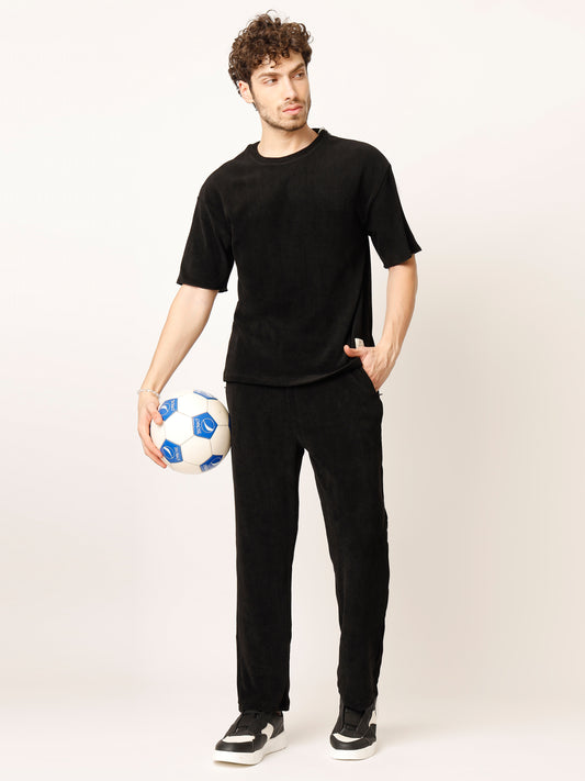 Black Cordruoy Co-ords Sets