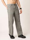 Grey Straight Fit Jeans
