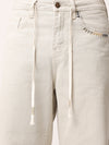 Beige Baggy Fit Jeans