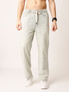 Light Washed Straight Fit Jeans