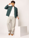 Green Cordruoy Shacket