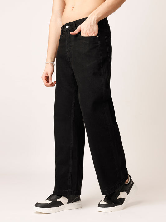 Black Baggy Fit Jeans