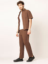Rust Shirt and Trousers Co-ords Sets