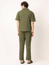 Green Shirt and Trousers Co-ords Sets
