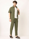 Green Shirt and Trousers Co-ords Sets