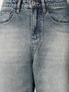 Blue Washed Baggy Jeans
