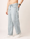 Light Blue Straight Fit Jeans