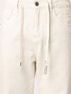 Beige Baggy Fit Jeans