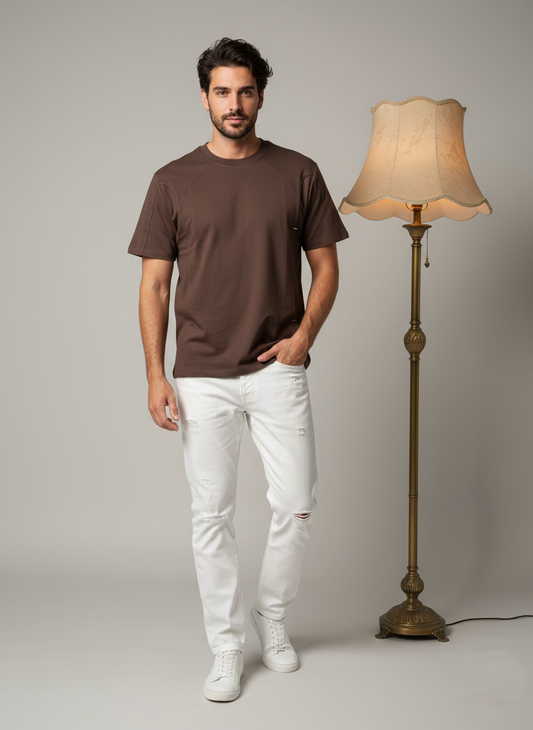 Brown Oversized Tshirt