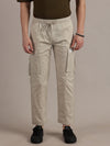 Regular Fit Beige Trousers