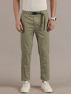 Relaxed Fit Green Trousers