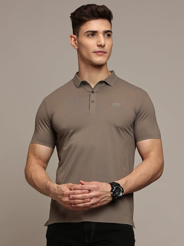 Chocolate Brown Polo T-Shirt