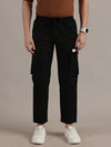 Regular Fit Black Cargo