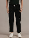 Relaxed Fit Black Travel Cargo