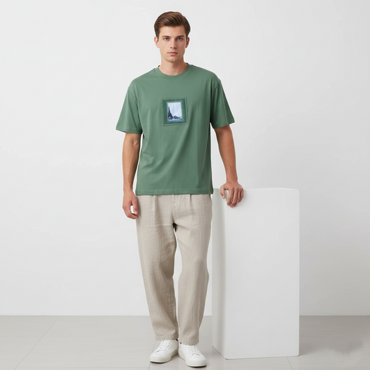 Green Oversized Tshirt