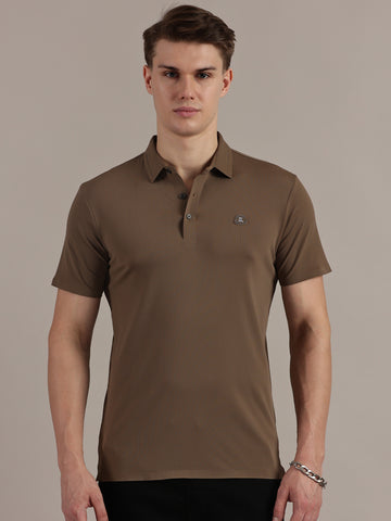 Chocolate Brown Polo Tshirt