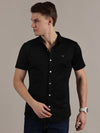 Zed Black Twill Seamless Shirt