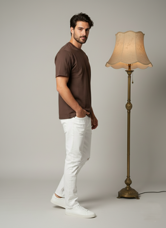 Brown Oversized Tshirt