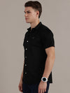Zed Black Twill Seamless Shirt