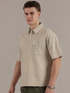 Beige Polo Tshirt