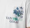 White Van Gogh Oversized Tshirt