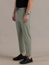 Straight Fit Summer Green Trousers