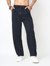 Black Baggy Fit Trousers