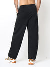 Black Baggy Fit Trousers