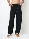 Black Baggy Fit Trousers