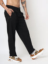 Black Straight Fit Trousers