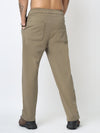 Khakhi Straight Fit Trousers