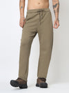 Khakhi Straight Fit Trousers