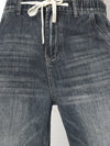 Blue Washed Baggy Fit Jeans