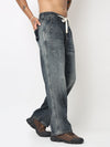 Blue Washed Baggy Fit Jeans