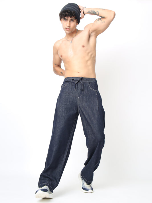 Blue Baggy Fit Jeans