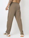 Khakhi Straight Fit Trousers