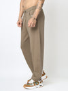 Khakhi Straight Fit Trousers