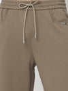 Khakhi Straight Fit Trousers