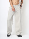 Light Grey Straight Fit Jeans