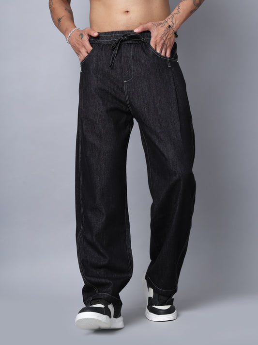 Black Baggy Fit Jeans