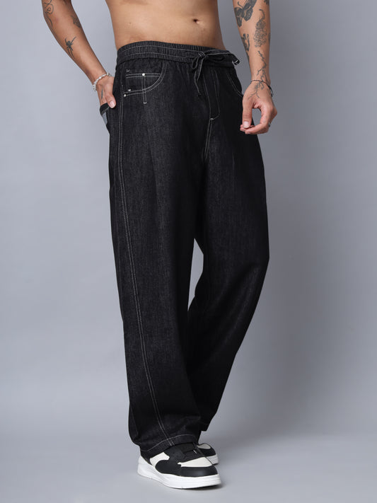 Black Baggy Fit Jeans