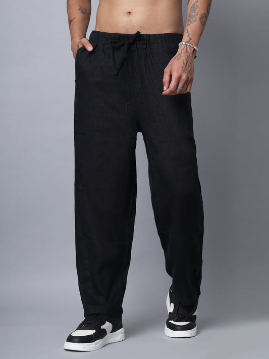 Black Linen Pants