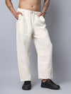 Beige Linen Pants
