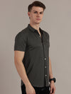 Olive Green Twill Seamless Shirt