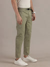 Relaxed Fit Green Trousers