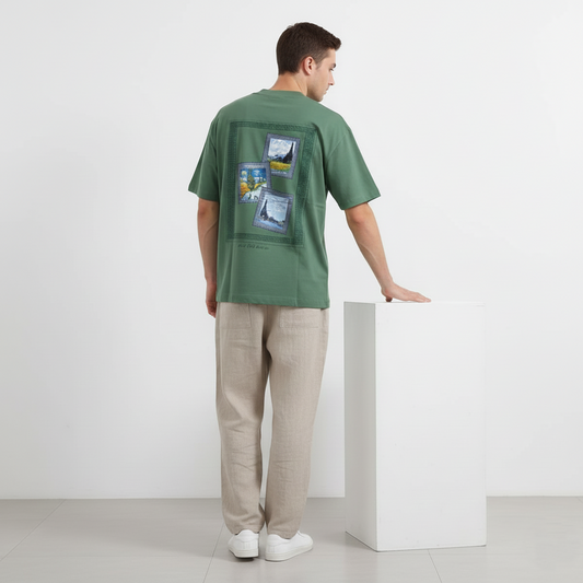 Green Oversized Tshirt