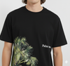 Black Palm Tree Oversized Tshirt
