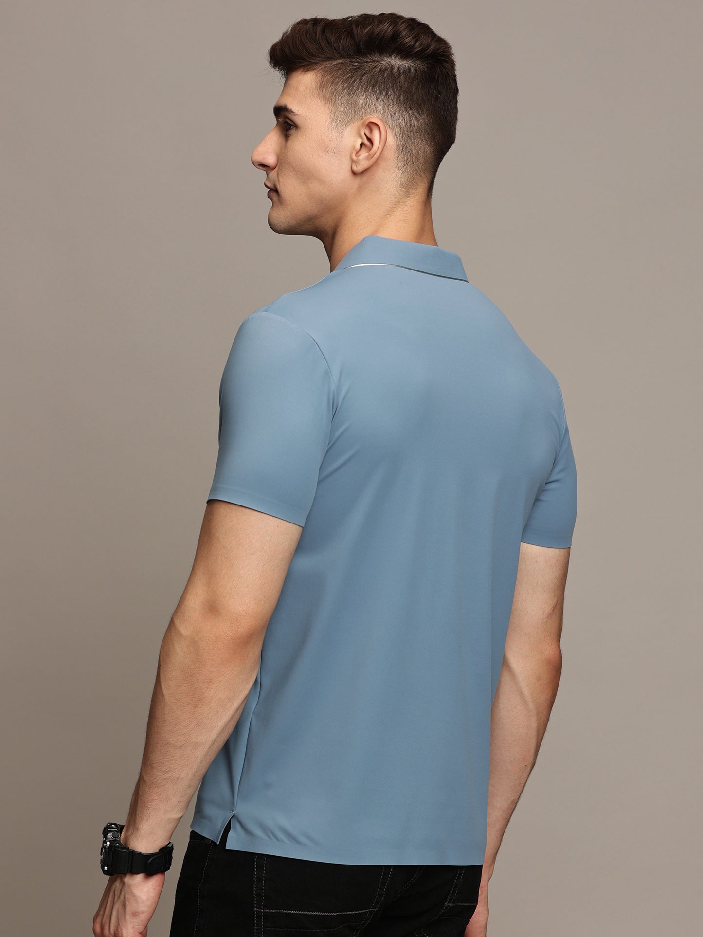 Slate Blue Polo T-Shirt